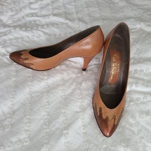 Vintage 1970s Bill Valentine Heels Size 9 1/2